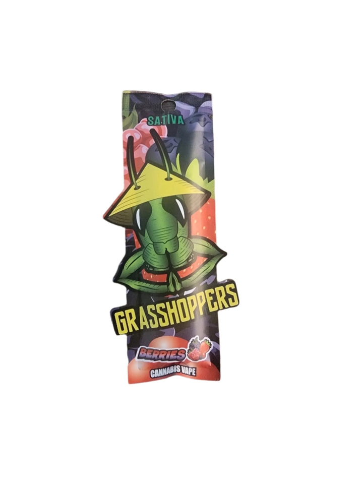 GRASSHOPPERS 1g Disposable Vape BERRIES