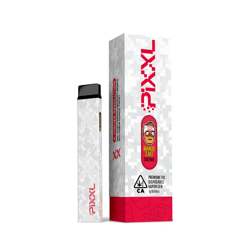 PiXXL 1g Premium THC Disposable Vape MANGOZAKI