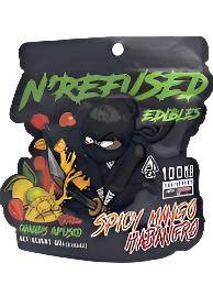 N'Refused Edibles THC Gummies SPICY MANGO HABANERO | ENERGY