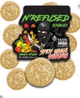 N'Refused Edibles THC Gummies SPICY MANGO HABANERO | ENERGY