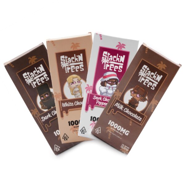 StackN' Trees THC Chocolate Bar WHITE CHOCOLATE