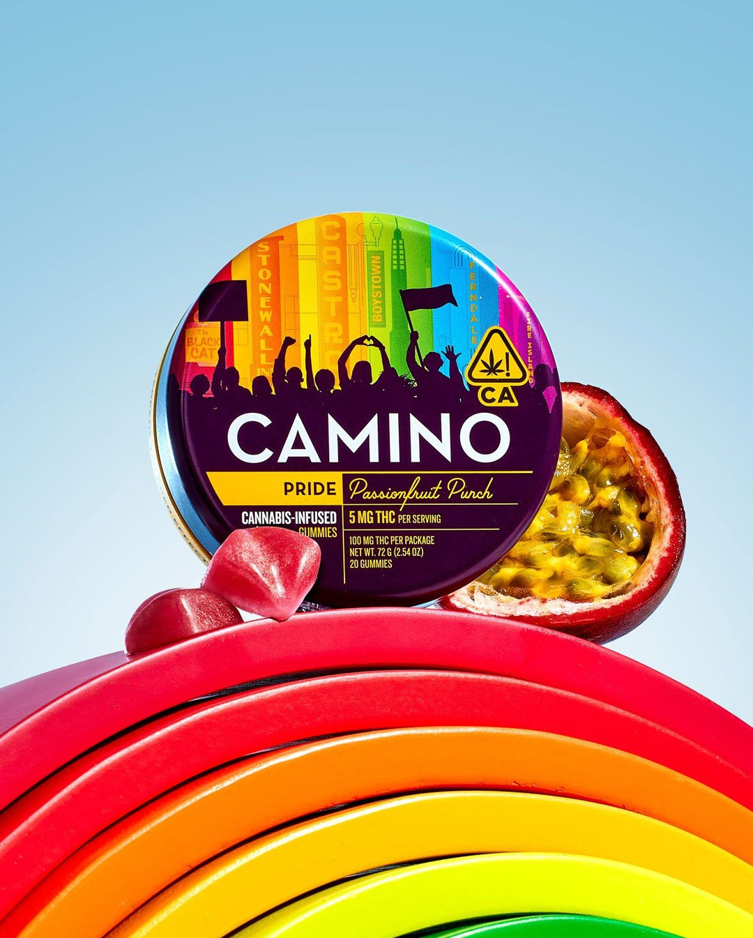 Camino Gummies PRIDE | PASSIONFRUIT PUNCH