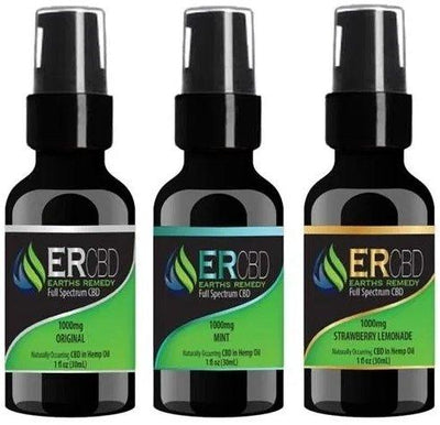 ER CBD 1000mg Tincture Spray ORIGINAL - ID Delivery Service