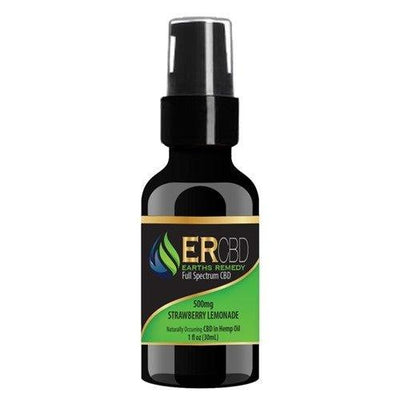 ER CBD 500mg Tincture Spray STRAWBERRY LEMONADE - ID Delivery Service