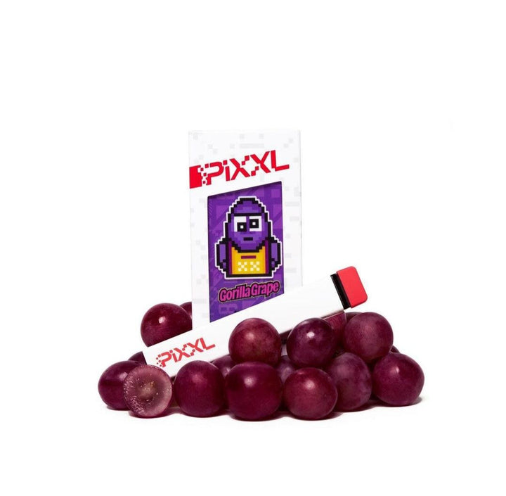 PiXXL 1g Premium THC Disposable Vape GORILLA GRAPE - ID Delivery Service