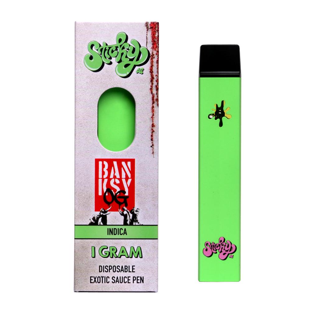 Stcky 1g Disposable Exotic Sauce Pen BANKSY OG - ID Delivery Service