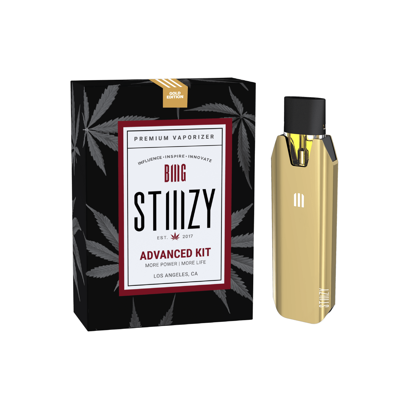 STIIIZY's BIIIG Advanced Starter Kit - GOLD - {{ID Delivery Services }}