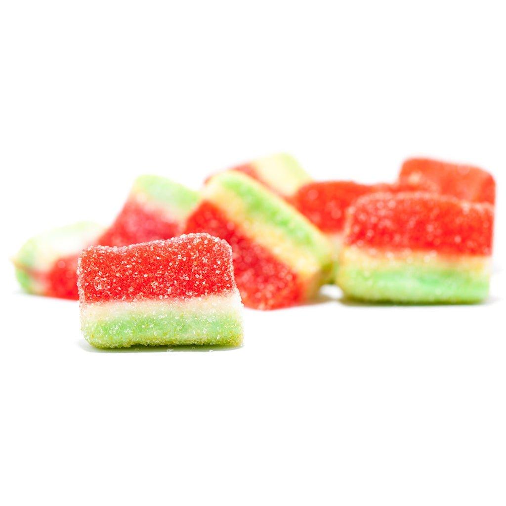 STMS WLLNSS 250mg or 500mg CBD Gummy SOUR WATERMELON SLICES - ID Delivery Service