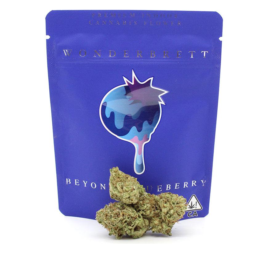 WNDRBRTT Indoor Premium Flower Smalls BLUEBERRY PURP - ID Delivery Service
